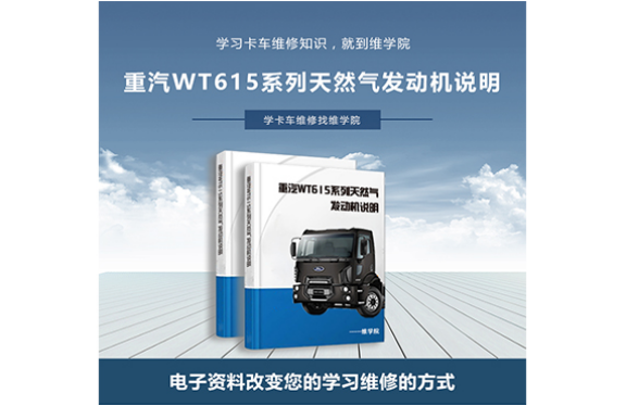 重汽WT615系列天然氣發動機說明