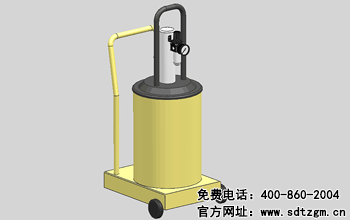 山東田中卡車養護搶修服務車氣動黃油機