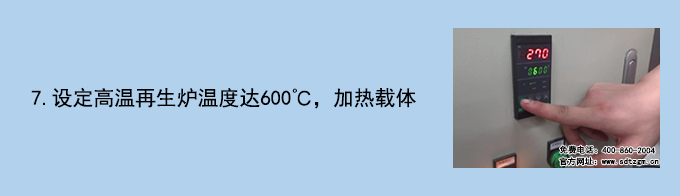 DPF載體清潔檢測系統操作流程7